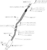 SS Hi-Power 409 Muffler GC8 (Old # AF004)
