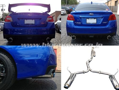 Hi-Power Ti-Tip Muffler Impreza VAF(EJ25) VAG(FA20) WRX STI