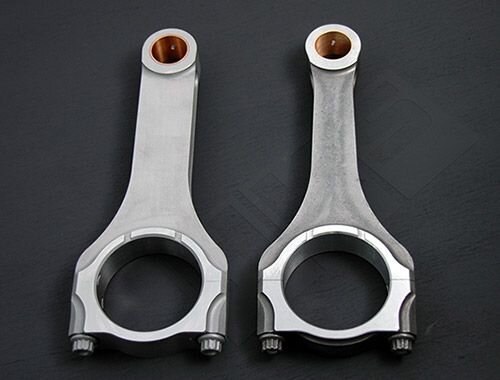 Pistons (95.5mm) & H-Beam Rod Set (STEP2) VR38DETT